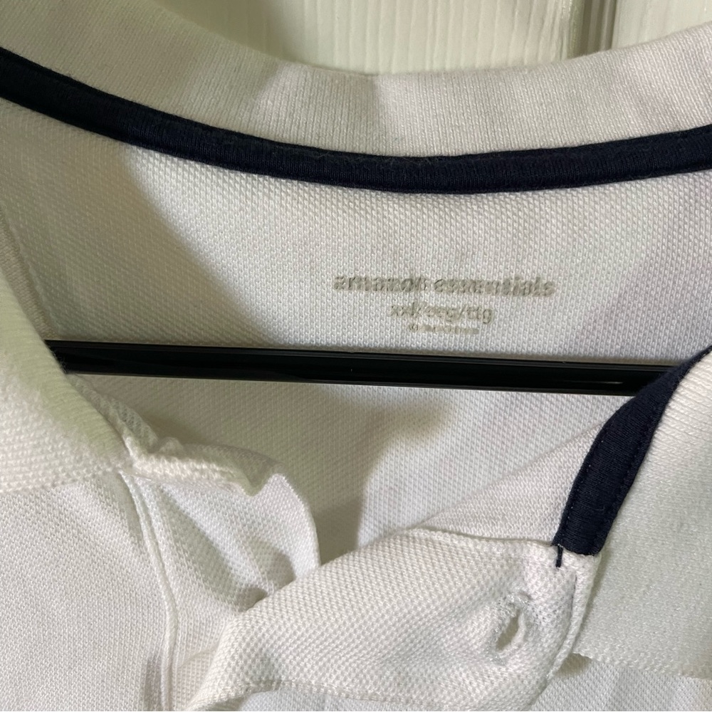 Amazon Essential White Polo